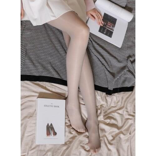 Pantyhose 360-degree seamless high-waist thin anti-hook wire stockings flesh complexion bare legs invisible stockings