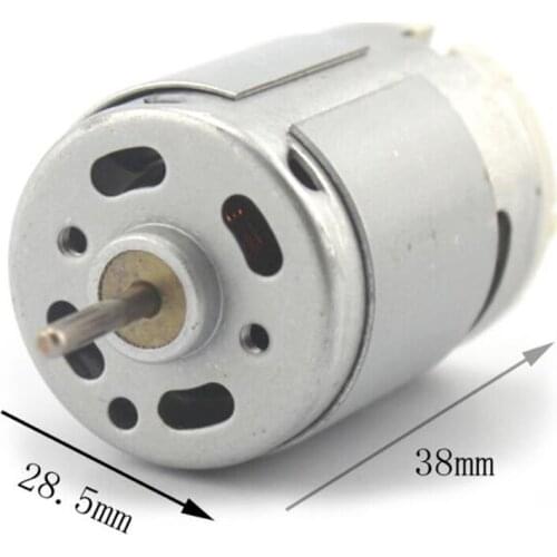 3.6V Model 380 DC Motor 6V 11500rpm 1.08A DIY Model Making Parts Toys Handmade Accessories