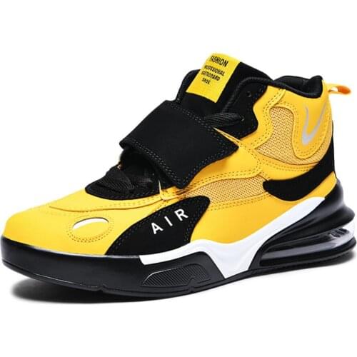 2021 New Men Outdoor Casual Sports Shoes For Male High Top Comfortable Basketball Shoes Breathable Running Tenis Sneaker
