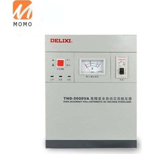 Single phase voltage stabilizer TND-7KVA 7KW household refrigerator PC stabilizer pure copper core high acurracy