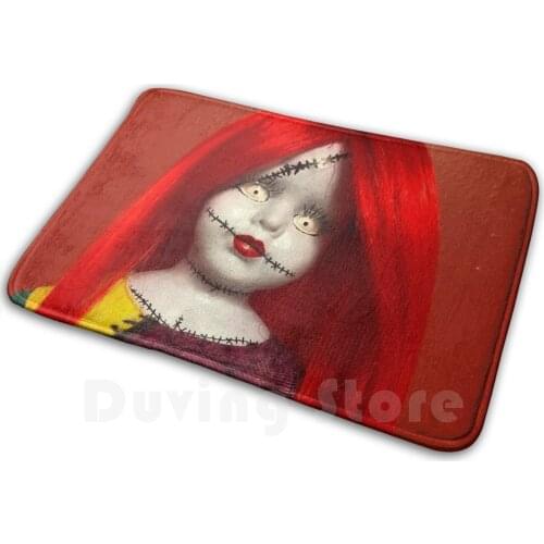 Sally Soft Non-Slip Mat Rug Carpet Cushion Demon Doll Horror Doll Creepy Horror Witch Nightmare Scary Pinhead Hell