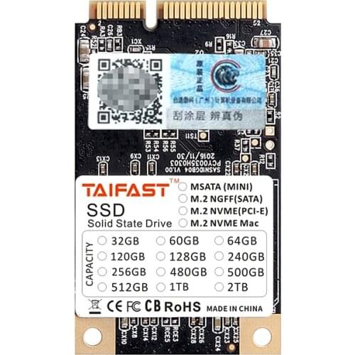 Taifast 120GB 256GB 240GB 1TB 2TB mSATA Hard Disk for Laptop Notebook Computer Accessories PC Computer Parts Ssd