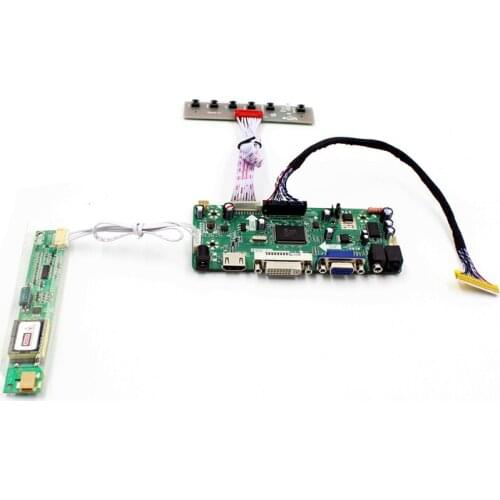 M.NT68676.2A Universal DVI VGA AUDIO LCD Controller Board HDMI-compatible for 17.1inch 1920x1200 LP171WU1 LVDS Monitor Kit DIY