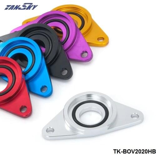 Turbo SQV SSQV BOV Blow Off Valve Flange Adapter For Subaru WRX STi Top Intercooler TK-BOV2020HB