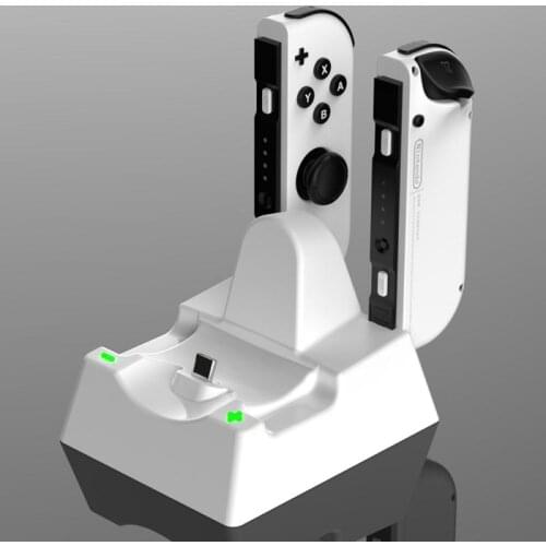 Controller Charger Charging Dock Stand For Nintendo Switch Seat Charging OLED Fast Charging Host Joycon Handle Lite Accessories