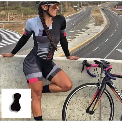Women Pro Cycling jersey Clothing Kit Road Racing Bike Suit Complete Bicycle Uniform Dress Wear Mtb Triathlon Jumpsui Jersey Set