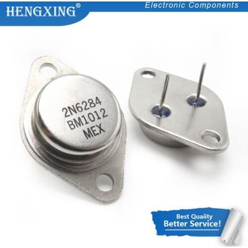 2pcs/lot 2N6287 N6287 2N6284 N6284 2N5886 N5886 2N5884 N5884 TO-3 In Stock