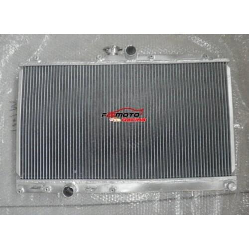 52MM 2 Row For 01-07 Mitsubishi Lancer EVO 7/8/9 MT Aluminum Radiator