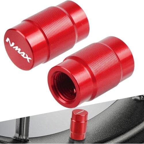CNC Aluminum Tyre Valve Air Port Cover Cap Motorcycle Accessories For Yamaha Nmax N-max 125 155 2017 2018 2019 2020 2016 2015