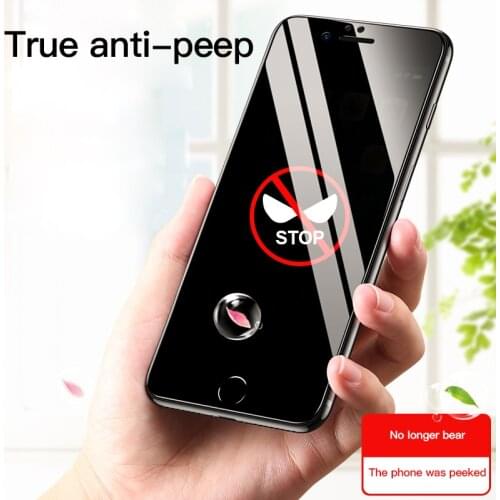 Anti Glare HD Glass Screen Protector For iPhone 11 Pro max XSmax XR XS X 6 6s 7 8 Plus Tempered Glass Privacy Protective Film