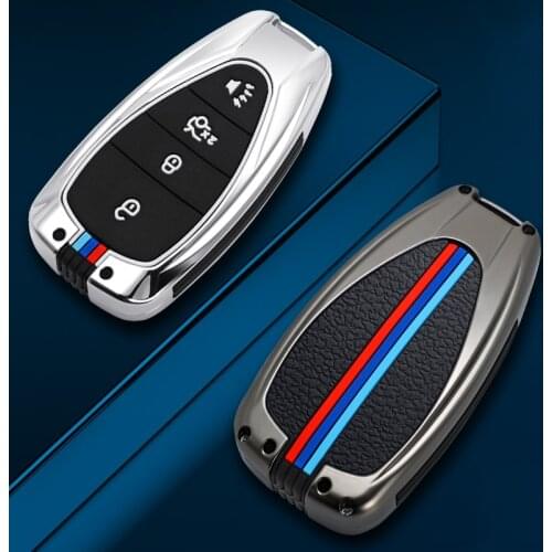 ZIinc Alloy Car Key Case For Chevrolet Cruz spark Sony Camaro volt bolt Trax mailbu equinox