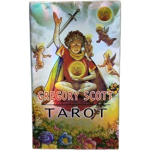 Gregory Scott Tarot Card Game Family Party Divination Fate Gameplay Tarot Deck Friend Party Childrens Entertainment Board Game