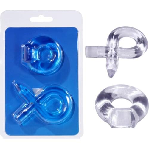 Penis Ring Elastic Cock Ring Delay Ejaculation Silicone Sex Toys for Men Adult Products Delay Ejaculation Penis Rings Sex Toys