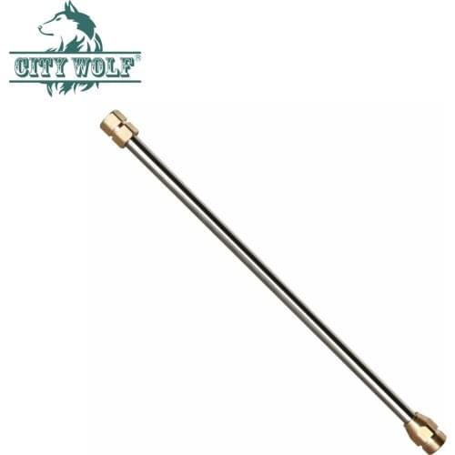 City Wolf High pressure washer extension lance metal lance M22x1.5-G1/4 quick connect adaptor car washer accessory