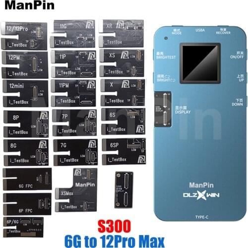 Original S200 LCD Screen Tester For iPhone 12Pro MAX Mini 11 Pro XS XR X 8 7 6S 6G Plus True Tone Display 3D Touch Testing Box