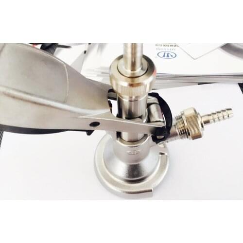 Homebrew New 304 stainless steel A-type keg coupler draft beer dispense for beer bar Free shipping