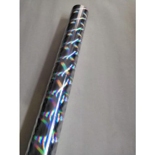 Silver B17 holographic foil hot stamping foil for paper and plastic 64cm x120m transfer film
