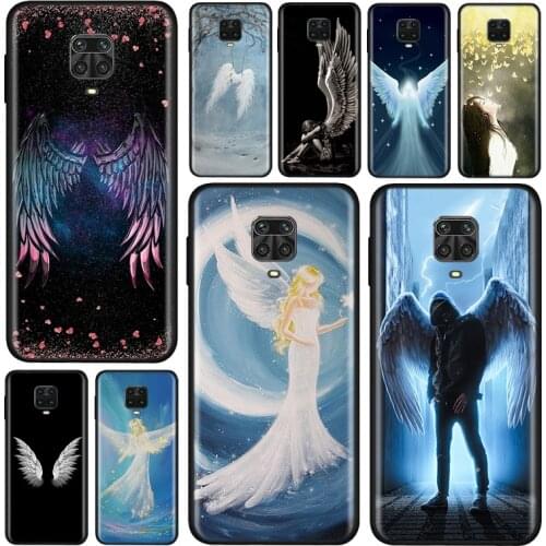 Silicone Cover Fallen Angel Wings Art For Xiaomi Redmi Note 10 10S 9 9C 9S Pro Max 9T 8T 8 7 6 5 Pro 5A 4X 4 Phone Case