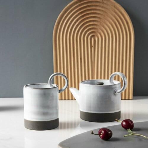 Modern Hand Made Coffee Pot Small Mouth Barista Tools Accessories Coffee Maker Espresso Household Cafetera Coffeeware DF50KFH