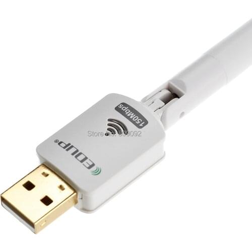 USB wi-fi adapter driver free on windows 150mbps high gain 6dbi wifi antenna 802.11n usb ethernet adapter network card for PC