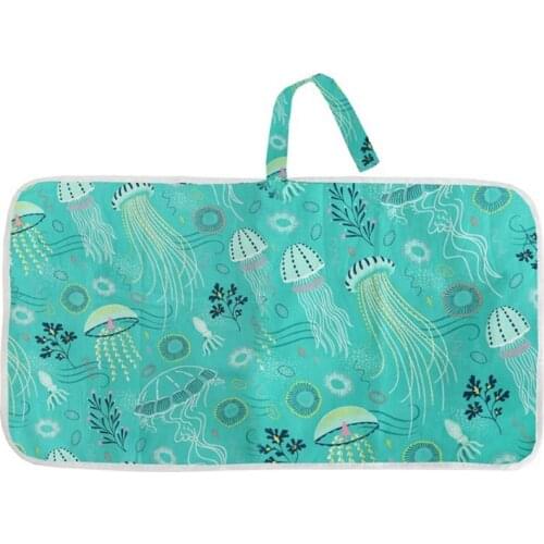 P31C Waterproof Baby Diaper Changing Pad Multi Function Diaper Change Mat Leak Proof Sanitary Mat for Home Outdoor Travel Liner