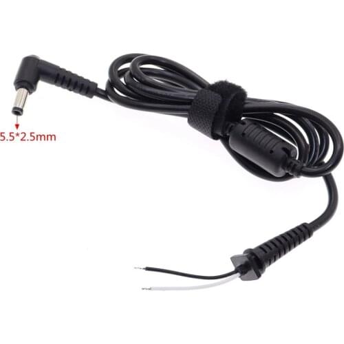 1PC 5.5*2.5mm 5.5x2.5mm DC Power Charger Plug Cable Connector for Acer for Asus for Toshiba for Lenovo Laptop adapter