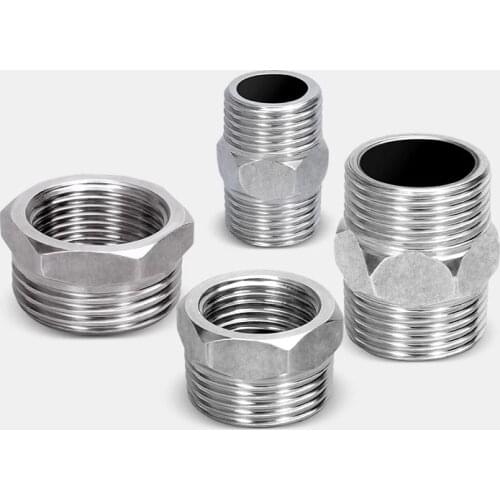 1/2" 3/4" 1" Thicken 304 Stainless Steel Fitting IBC Tank Valve Garden Water Pipe Connector 1PCS/lot