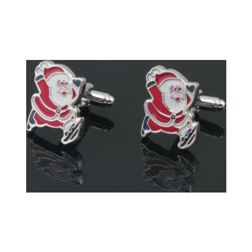 20pairs/lot Lovely Santa Claus Cufflink Enamel Cuff Links Cuff Button Mens Christmas Gift Xmas Present Wholesale