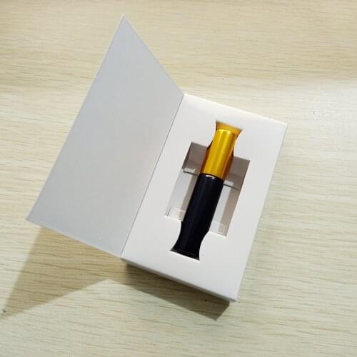 50 Pcs/Lot 5ml Portable Essential Oil Roll-on Bottle Packing Box With Stainless Glass Roller Ball Travel Cosmetic Container