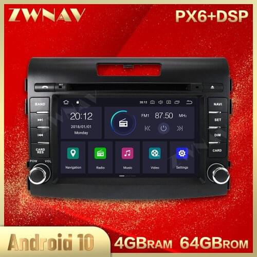 4G+64G Android 9.0 Screen Car DVD Multimedia Player GPS NAvi for Honda CRV 2012-2016 car Audio Video radio Stereo WIFI head unit