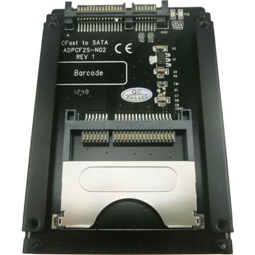 CY SATA 22Pin to CFast Card adapter 2.5 inch Hard Disk Case SSD HDD CFast Card Reader for PC Laptop