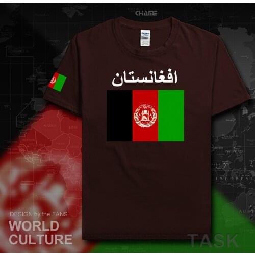 Afghanistan Afghan men t shirts 2017 jerseys nation team tshirt 100% cotton t-shirt gyms tees country sporting AFG Islam Pashto