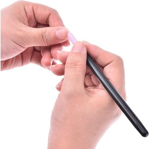 5pcs/lot Quartz Stone Nail Cuticle Care Repair Scrub Remover Manicure Tool Stick Pen Remover Nail Art Pusher Polish Gel Salon