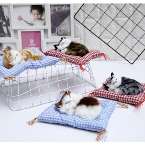 Cat Arts And Crafts Toys Goods Furniture For Display Rather Than For Use Press Meeting Called Sleeping Cat Gift