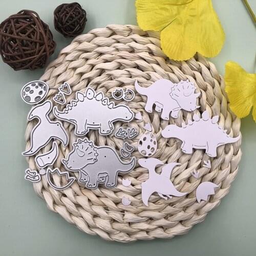 Panalisacraft cute dinosaur cute animal Metal Cutting Dies dinosaur diecut scrapbooking Album Paper Card Craft Embossing