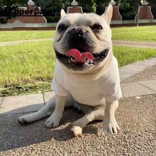 Fashion Summer Pet Dog Cooling T-shirt Clothes For Small Medium Dogs French Bulldog Schnauzer Chihuahua Pug Hoodie Coat LXC12