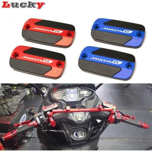 Newest Motorcycles Universal Accessories High Quality Front Fluid Reservoir Cover Fits For SYM MAXSYM TL 500 TL500 2020