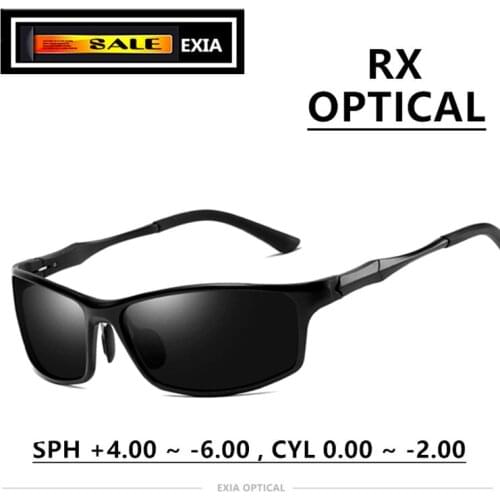 Polarized Sunglasses Prescription Optical Lenses Eyewear RX Customized CR-39 Ophthalmic Lenses EXIA OPTICAL KD-117 Series