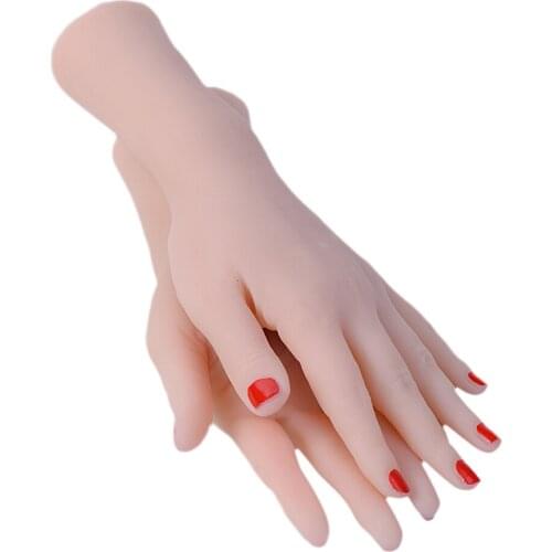Realistic Hand Lifelike Female Display Model Mannequin For Nail Art