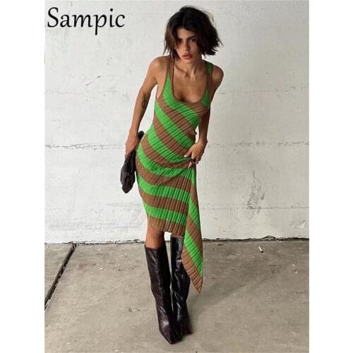 Модные летние платья Sampic China At AliExpress