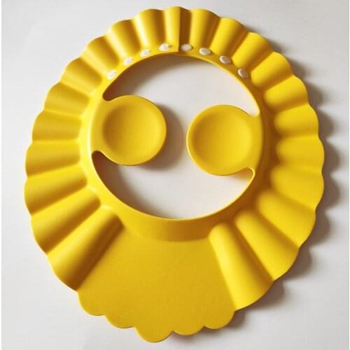 Hairwashing Cap Childrens Ear EVA Adjustable Size Shampoo Cap Baby Shower Cap Shampoo Cap