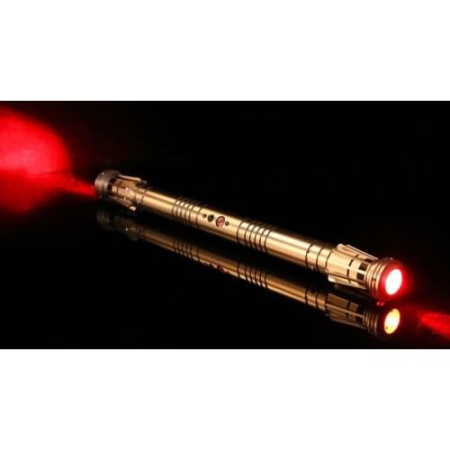 195cm Double Blade Lightsaber Aluminum Alloy Handle Duel Sound Luminous Toys Anime Laser Saber Force Fx Role Play Props
