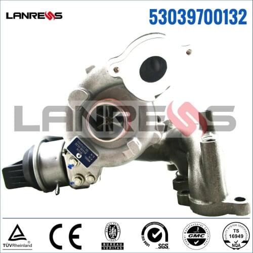 In Stock: VW BV43 Electric Turbocharger 53039700132 53039880205 5303-970-0139 03L253010C 2.0L