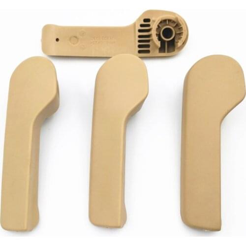 4Pcs Beige Engine Cover Release Lever Grip Handle Latch For Golf Passat CC Bora Beetle Caddy Multivan Octavia Seat 1J1 823 533C