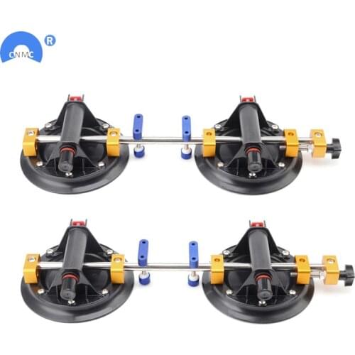 1PC/2PCS Seamless Stone Seam Setter Manual Rubber Vacuum Leveling Setter for Joint with 8" Suction Cups Horizontal Bar