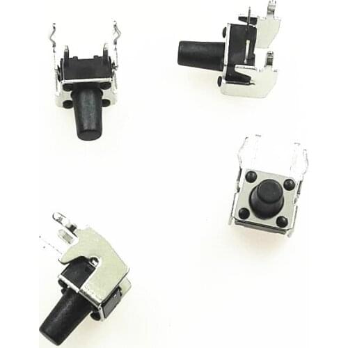 50pcs/Lot 6*6*9MM Side by the switch The side press Horizontal feet with hob touch switch