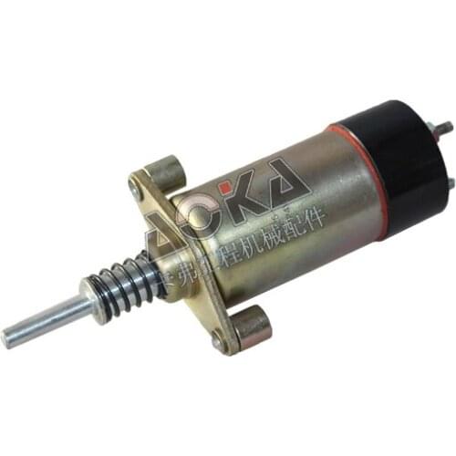 Free shipping for 24V flameout switch, flameout solenoid valve 125-5774 excavator accessories / electrical parts