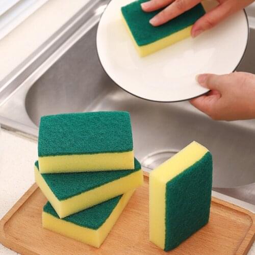 Household kitchen supplies dishwashing sponge kitchen cleaning pot tableware sponge decontamination cleaning brush