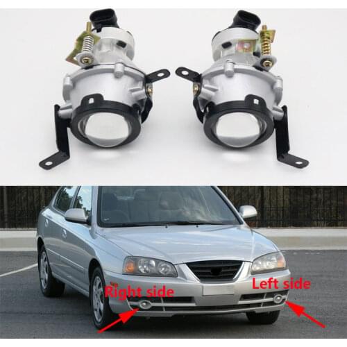 For Hyundai Elantra 2004 2005 2006 Car Front Bumper Left Right Side Fog Lamp Daytime Running Driver Light
