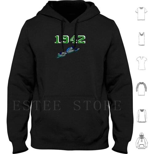 1942 Amstrad Cpc Video Games Hoodies 1942 Amstrad Cpc Commodore 64 Zx Spectrum Msx St War Planes